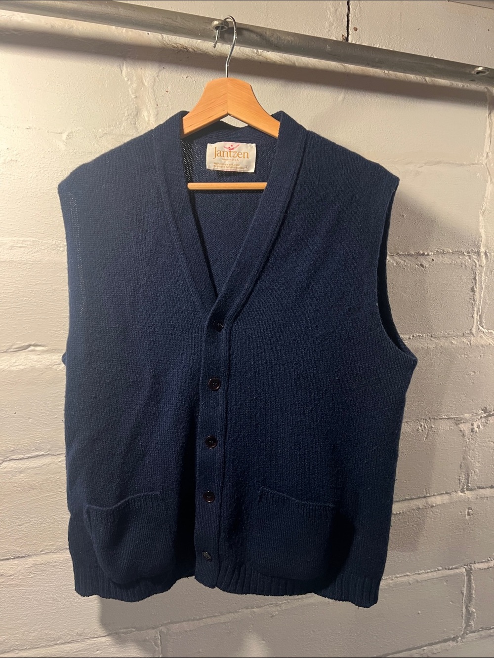 Vintage Jantzen sweater vest size L